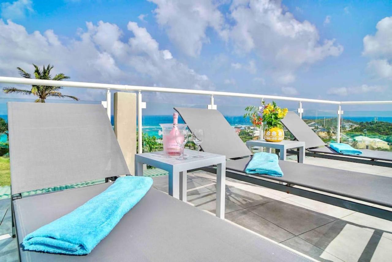 V5 Between Sky And Sea, Caribbean Magical View Oyster Pond Esterno foto